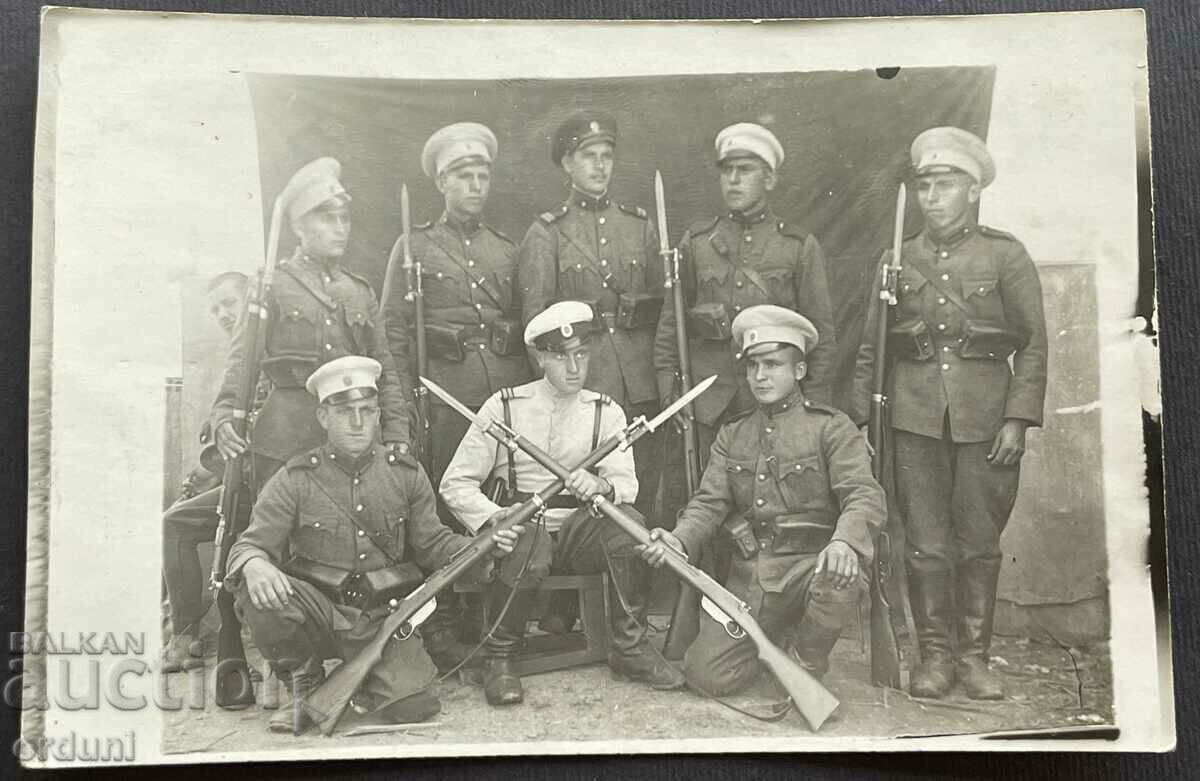 4505 Kingdom of Bulgaria soldiers Orhanie Botevgrad 1934.