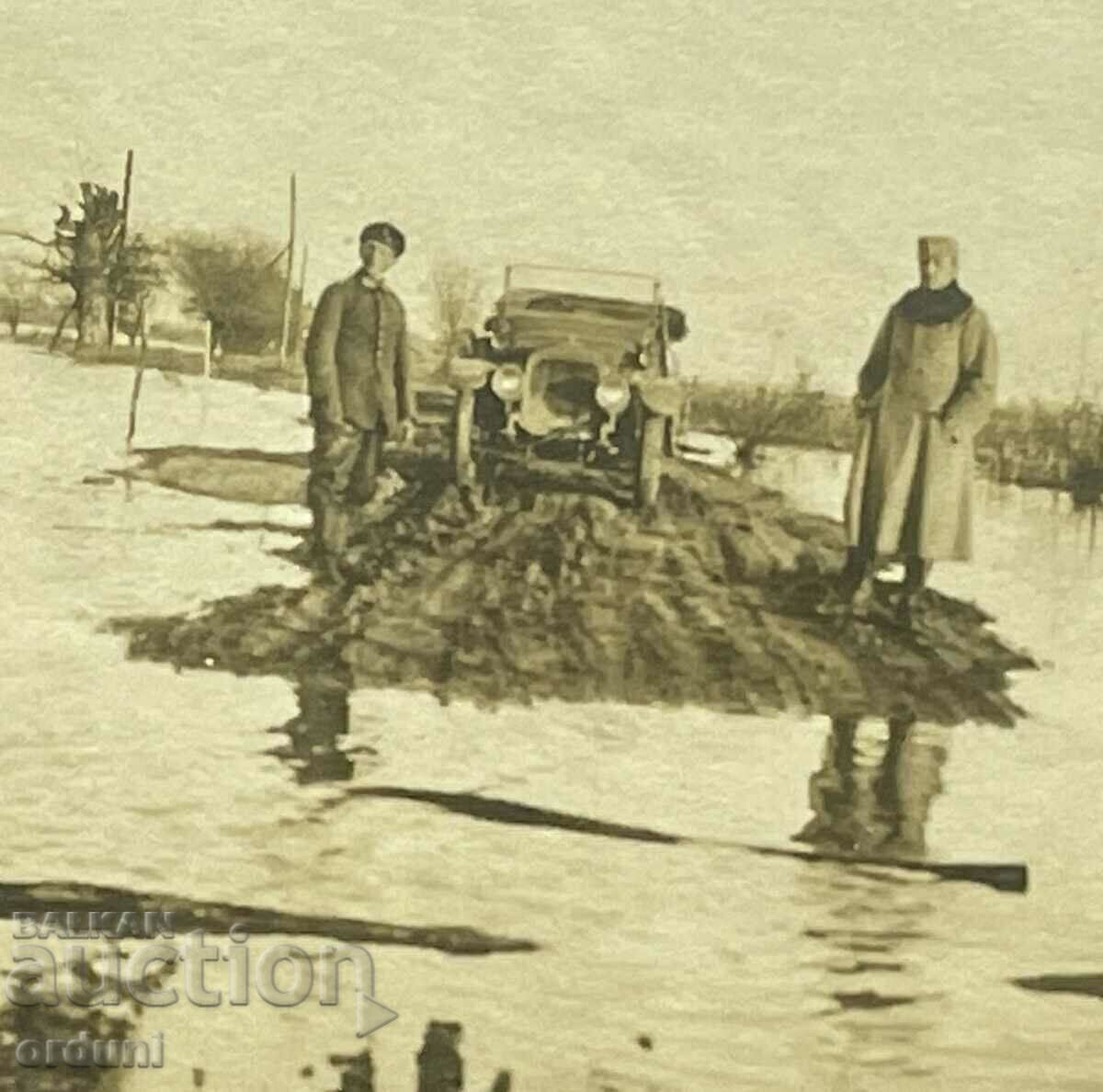 Auction 4508 Kingdom of Bulgaria Austrian officer stuck in a car Auction 4508 Kingdom of Bulgaria Austrian officer stuck in a car