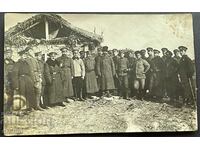 4510 Царство България офицери в Румъния ПСВ 1918г.