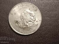 2005 R 25 cents Kansas