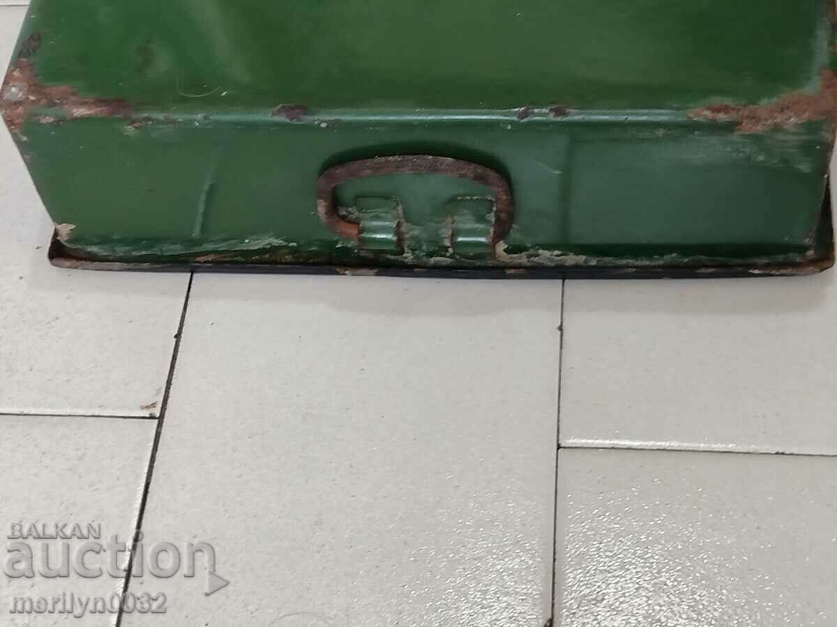 Old enamel pan 62/42 cm dish with enamel pan tray - 7 Old enamel pan 62/42 cm dish with enamel pan tray - 7