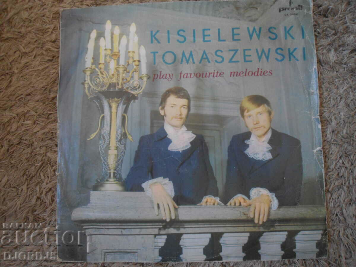 KISELEWSKI, TOMASZEWSKI, disc de gramofon, mare