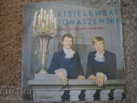 KISELEWSKI, TOMASZEWSKI, disc de gramofon, mare