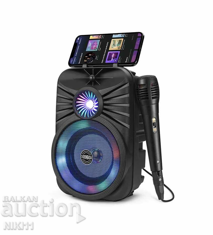 Difuzor portabil pentru karaoke Difuzor bluetooth wireless