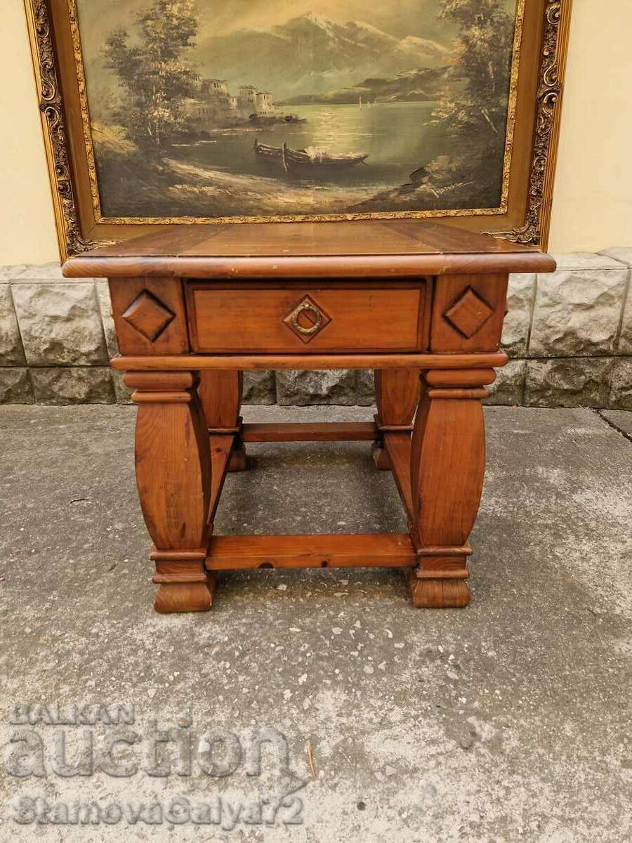 Auction Great antique scandinavian solid wood table Auction Great antique scandinavian solid wood table