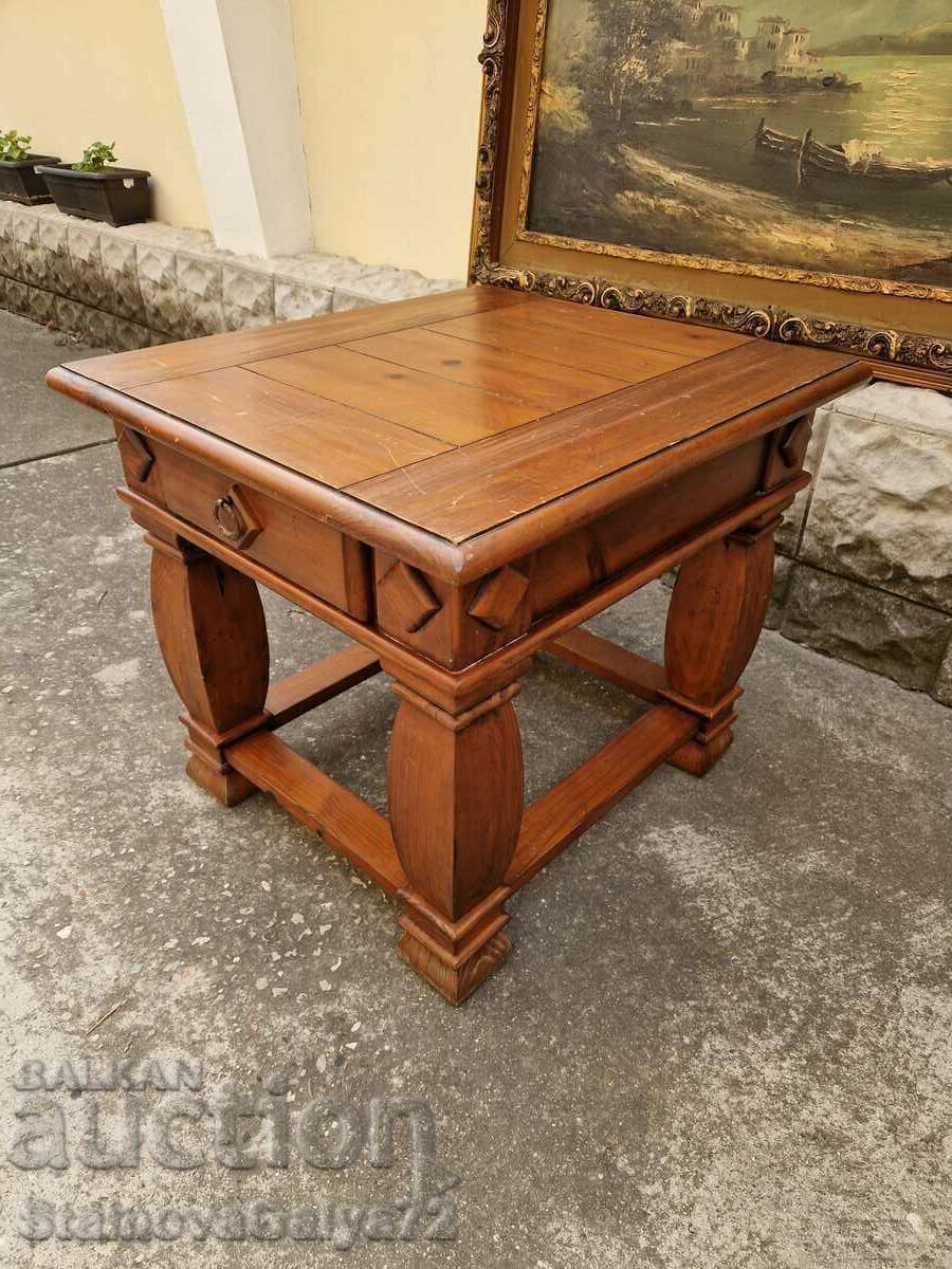 Delivery of Great antique scandinavian solid wood table Delivery of Great antique scandinavian solid wood table