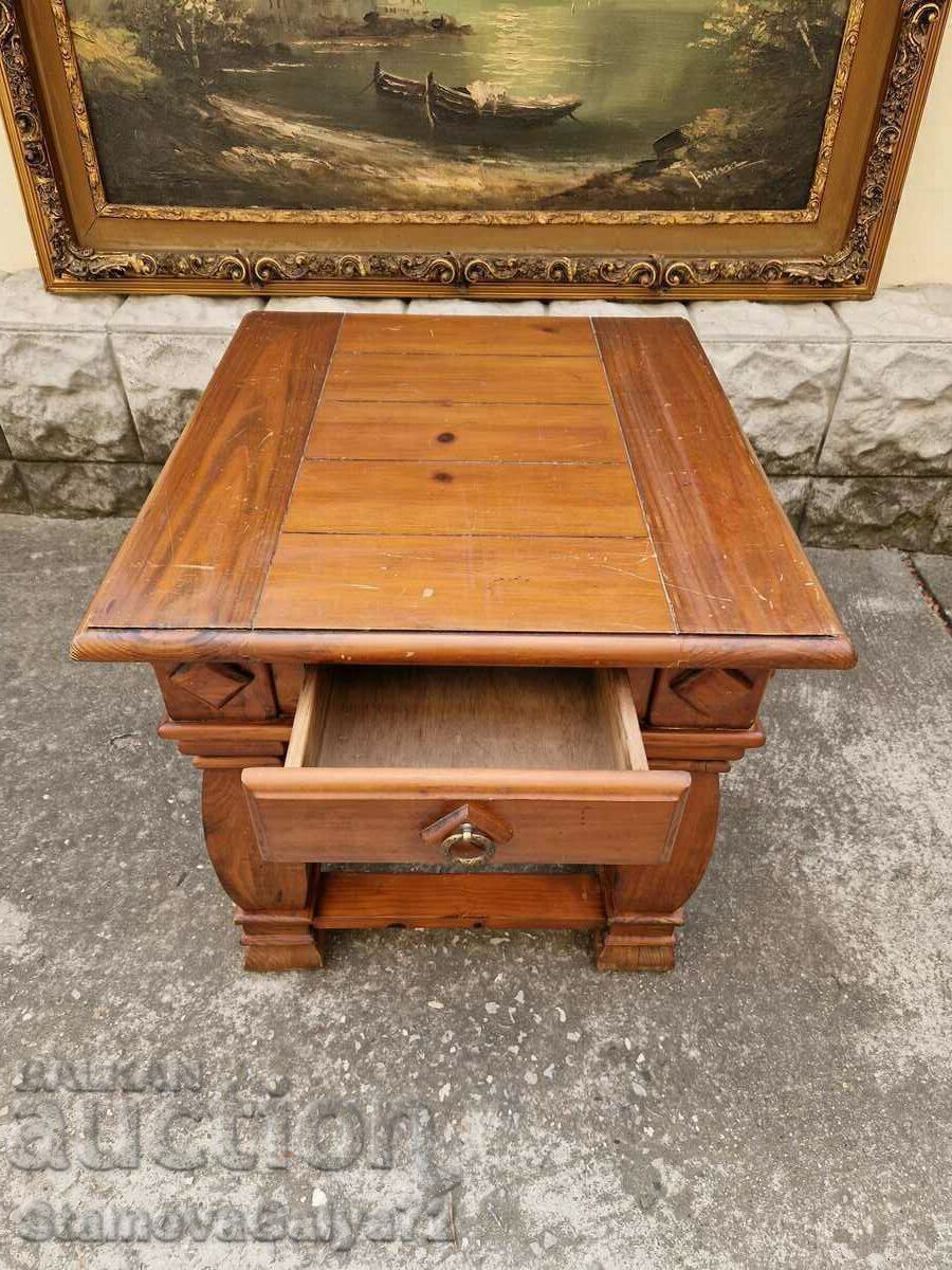 Great antique scandinavian solid wood table - 7 Great antique scandinavian solid wood table - 7