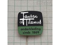 JANSEN&TILANUS NETHERLANDS LOGO BADGE