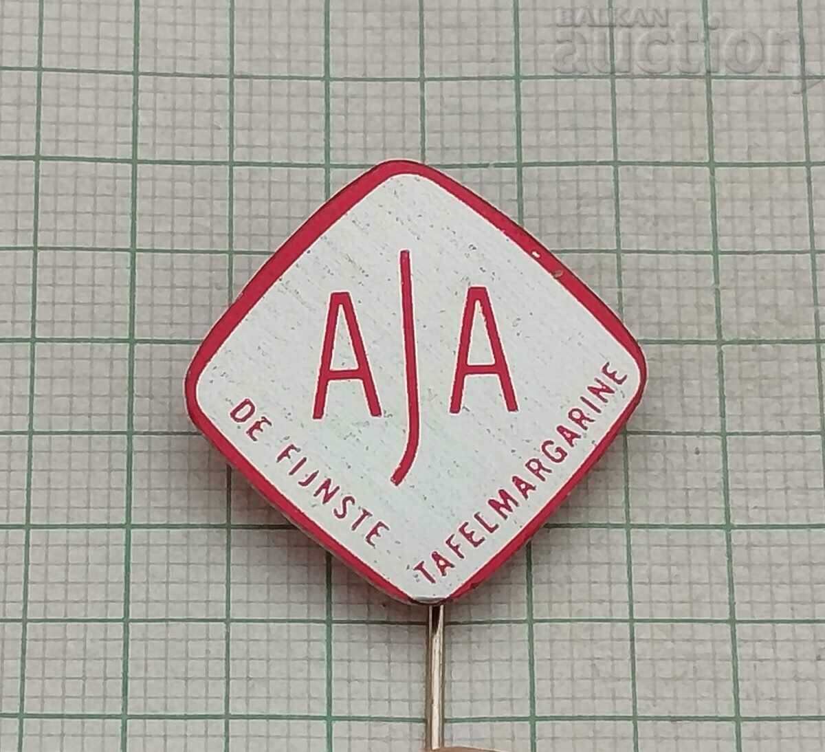 AJA MARGARINE BADGE