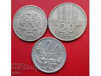 Poland-lot 3 coins