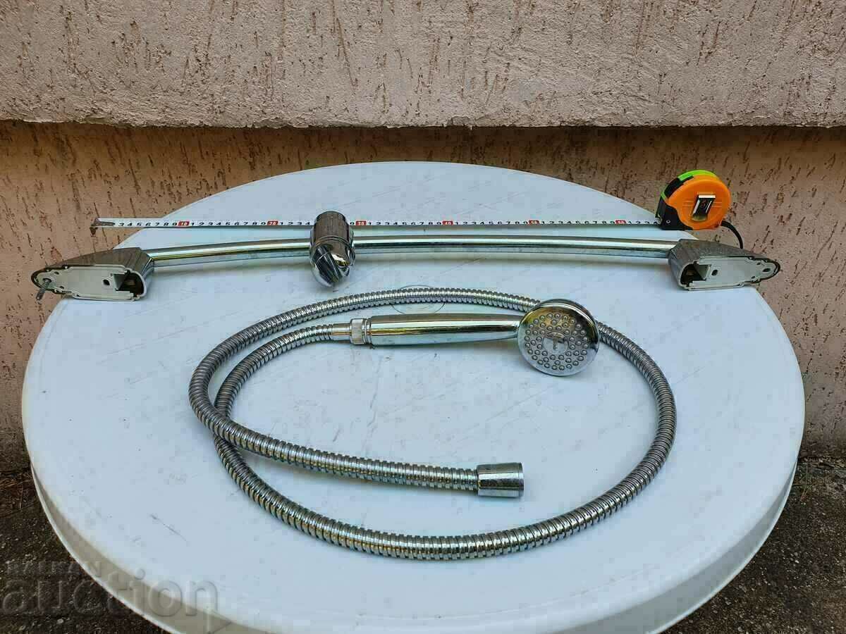 Delivery of 2. I am selling a shower-handset with an extension and a wall holder. BZC