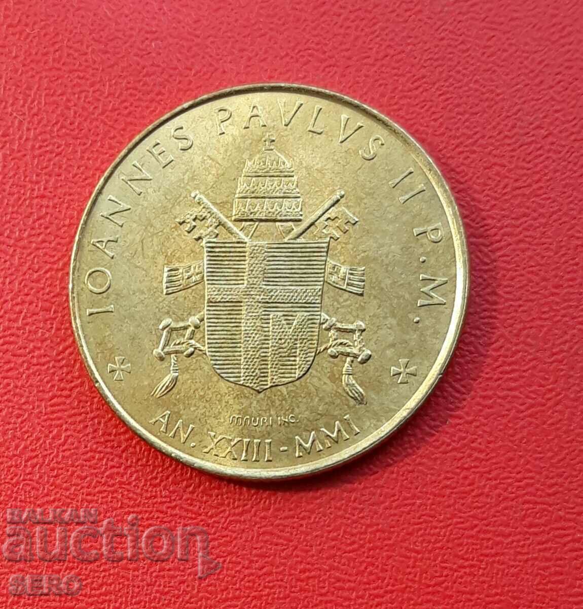 Vatican-200 lire 2001-rar