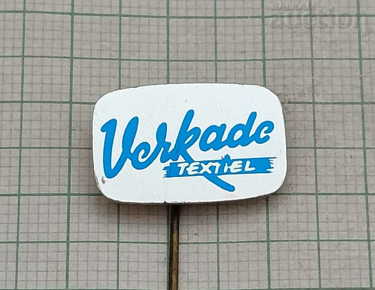 VERKADE CHOCOLATE LOGO BADGE