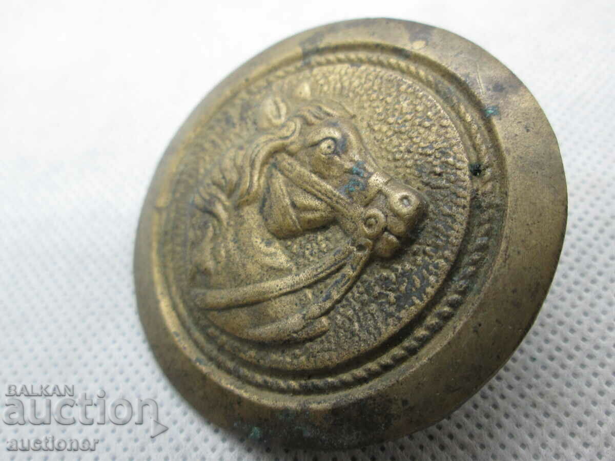OLD BRASS HORSE HEAD APPLIQUE with price 50.00 BGN | € 25.56 OLD BRASS HORSE HEAD APPLIQUE with price 50.00 BGN | € 25.56