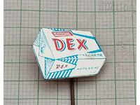 insignă cu logo-ul DEX MARGARINE