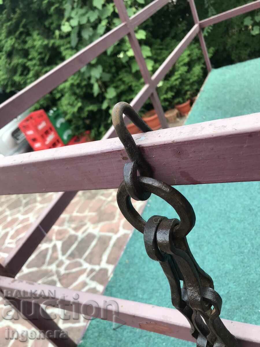 Auction FIREPLACE CHAIN OLD FORGED RENAISSANCE CHAIN Auction FIREPLACE CHAIN OLD FORGED RENAISSANCE CHAIN