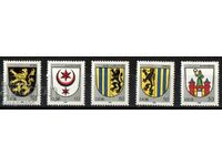 1984. GDR. City coats of arms.