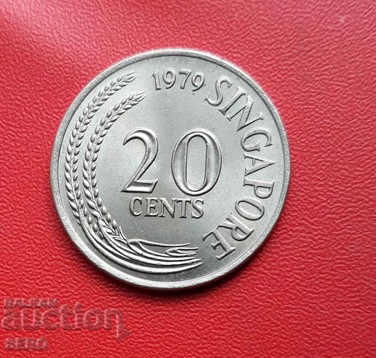 Singapore-20 cents 1971-reserved