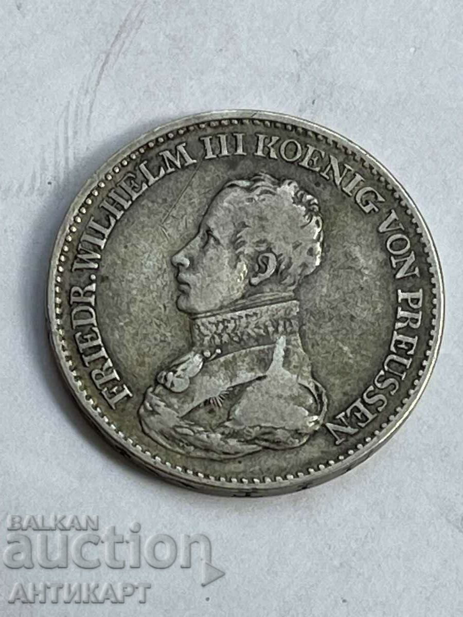 thaler silver coin Germany Fr. Wilhelm III 1819 Prussia