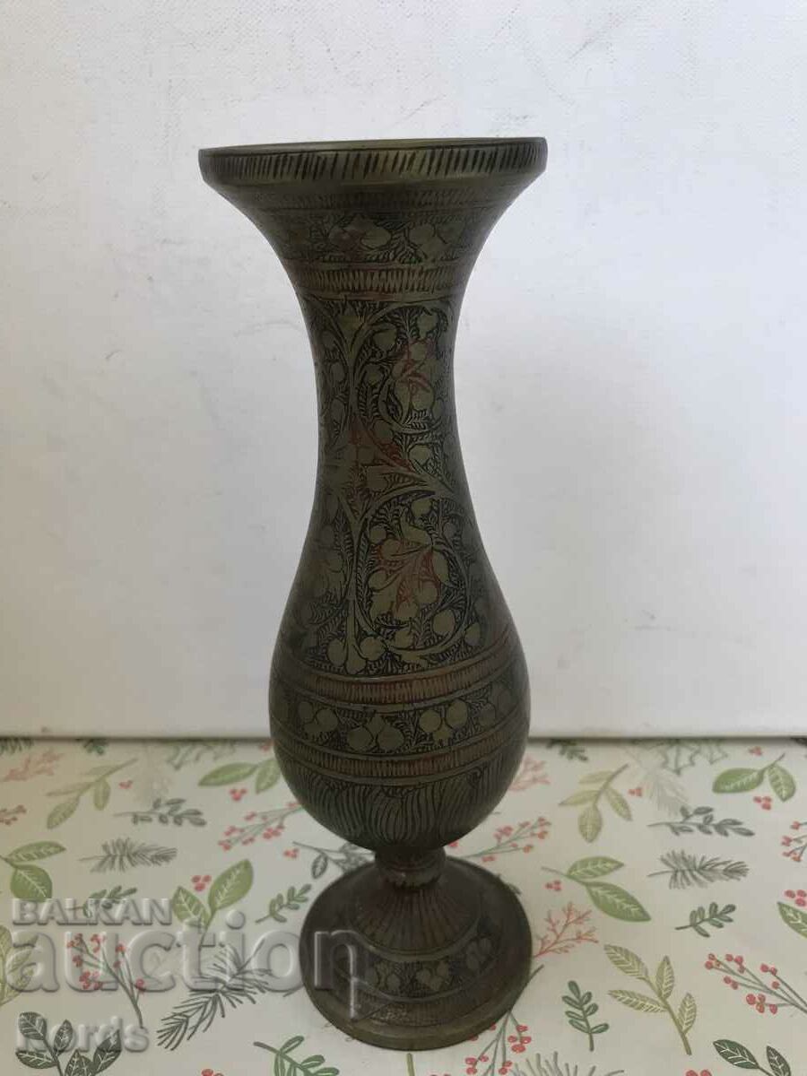 Brass vase