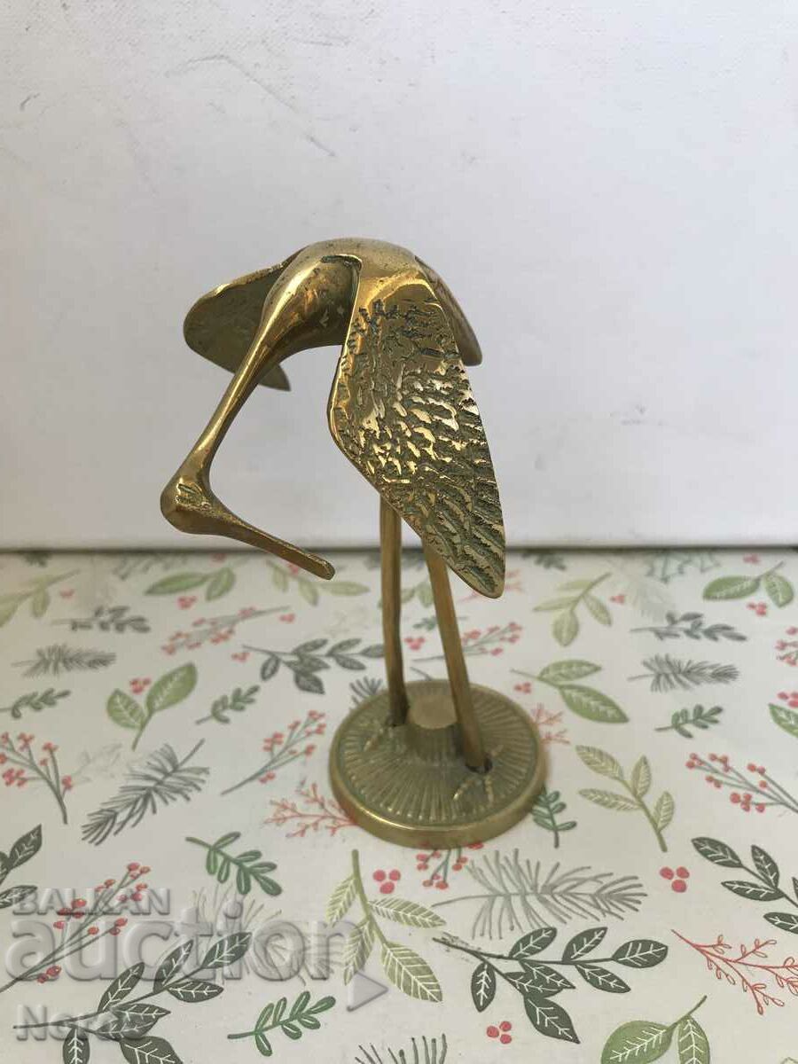 Brass figurine