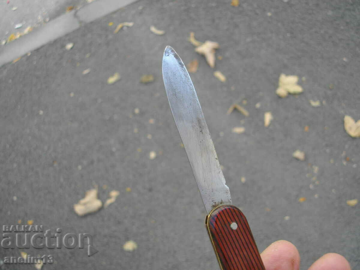 COLLECTIBLE BULGARIAN TERVEL POCKET KNIFE - 6 COLLECTIBLE BULGARIAN TERVEL POCKET KNIFE - 6