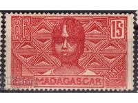 France/Madagascar-1930-Regular-Native Woman,MLH