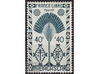 France/Madagascar-1943-Military ed. "France libre", MLH