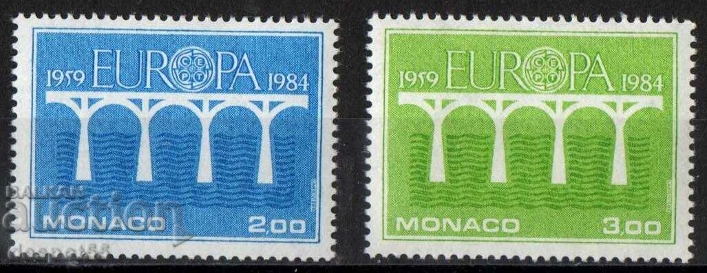 1984. Monaco. EUROPA - Poduri - Cea de-a 25-a aniversare a CEPT.