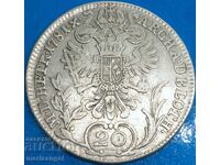 20 Kreuzer 1781 Αυστρία Joseph II ασήμι - σπάνιο