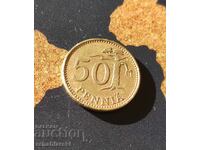 Monedă Finlanda 50 pence, 1963