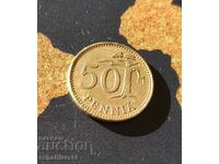 Coin Finland 50 pence, 1963