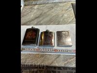 Lot of mugs and snuffbox with built-in lighter