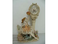 No.*7681 figure / statuette with clock