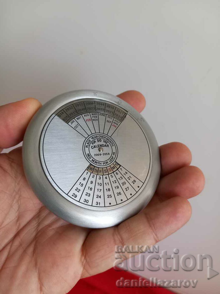 Metal ETERNAL Calendar for 50 years to come - 5 Metal ETERNAL Calendar for 50 years to come - 5