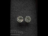 Cercei cu diamante (Moissanite) 4ct