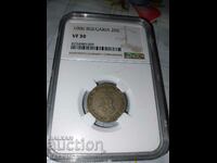 Graded 20 cent coin 1906, NGC-VF 30 !