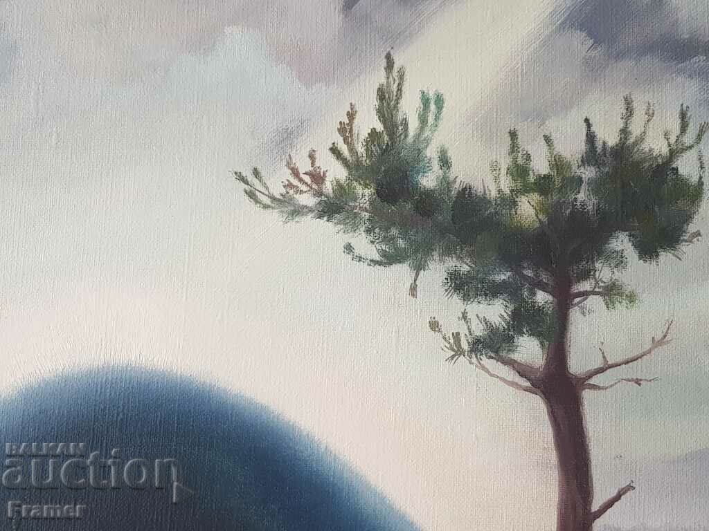 Maya Gorova 1998 Thracian Mound Oil painting - 6 Maya Gorova 1998 Thracian Mound Oil painting - 6