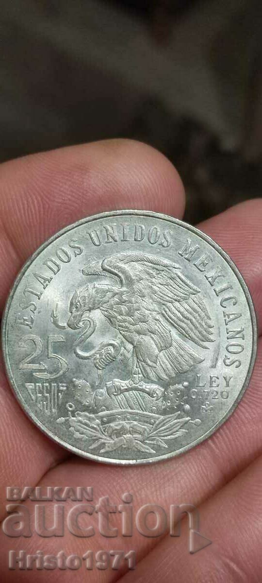 25 pesos 1968 with price 60.00 BGN | € 30.68 25 pesos 1968 with price 60.00 BGN | € 30.68