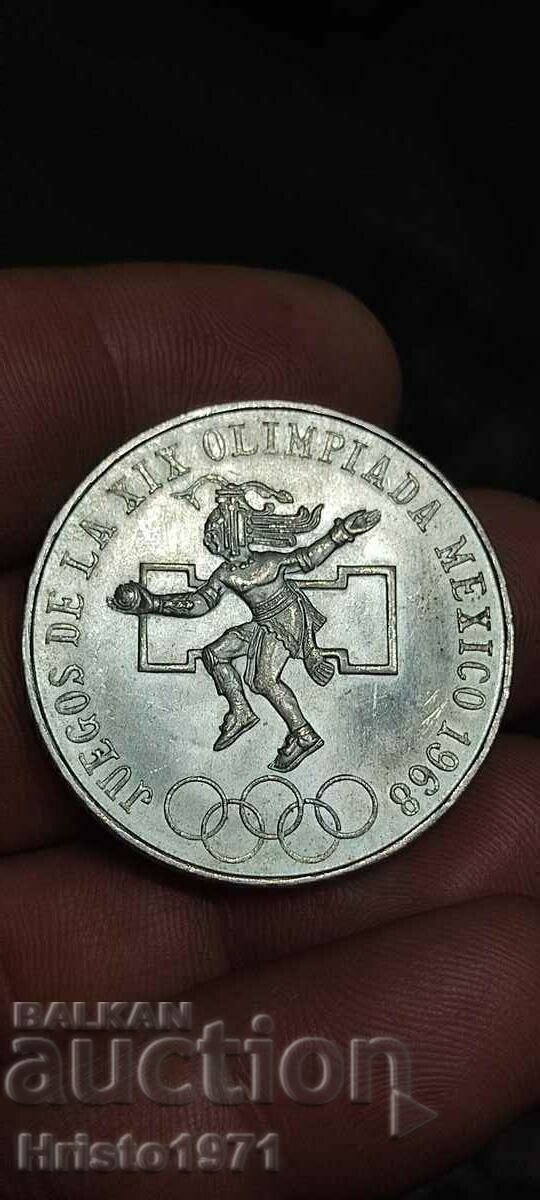 25 pesos 1968 25 pesos 1968