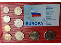 Russia-SET 1998-2012 of 9 coins-25 rubles Sochi Olympics