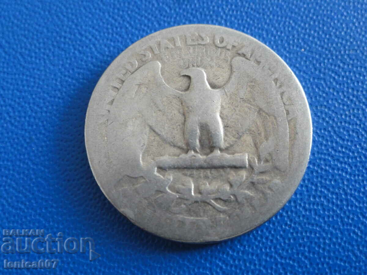 ΗΠΑ 1941 - Τέταρτο δολάριο (S) - 6 ΗΠΑ 1941 - Τέταρτο δολάριο (S) - 6