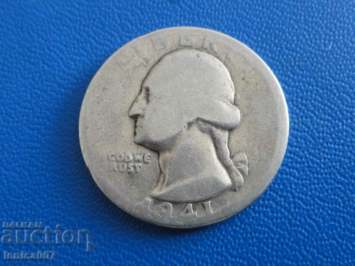 USA 1941 - Quarter Dollar (S)