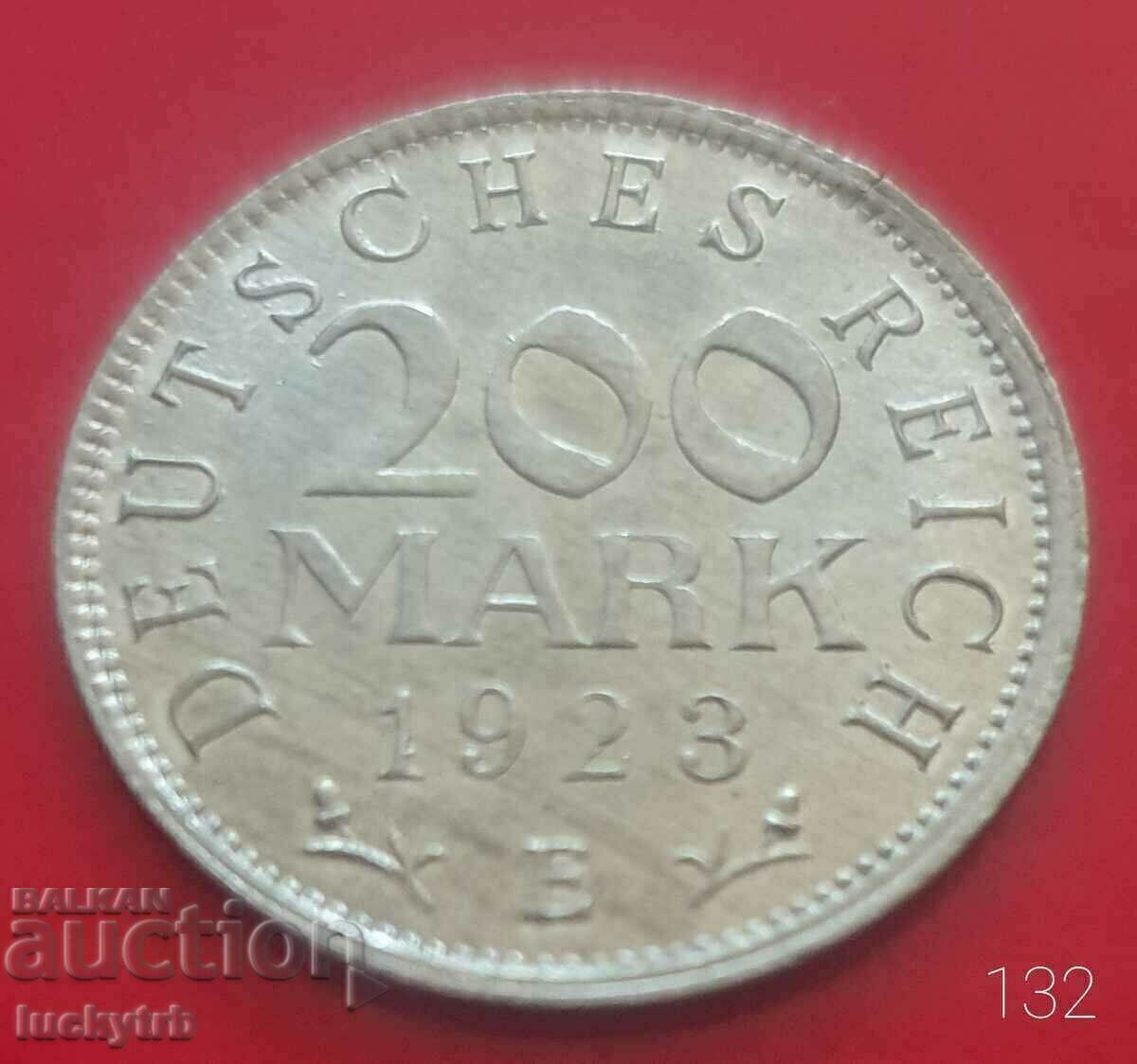 200 stamps 1923 "E" - Germany 200 stamps 1923 "E" - Germany