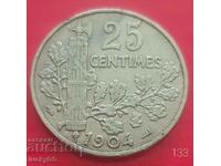 25 centimes 1904 - Franta