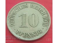 10 πφενίγκ 1915 "Α" - Γερμανία