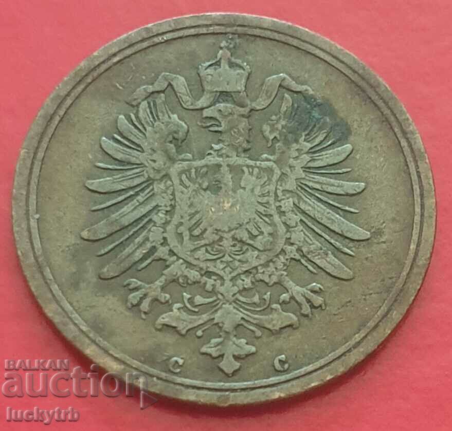 1 pfennig 1874 "C" - Germany with price 6.20 BGN | € 3.17 1 pfennig 1874 "C" - Germany with price 6.20 BGN | € 3.17