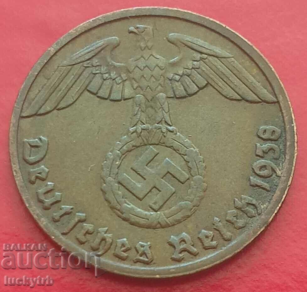 1 Reichspfennig 1938 "D" - Germany with price 2.40 BGN | € 1.23 1 Reichspfennig 1938 "D" - Germany with price 2.40 BGN | € 1.23