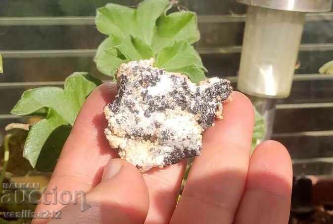 Quartz, sphalerite, galena and calcite with price 7.00 BGN | € 3.58 Quartz, sphalerite, galena and calcite with price 7.00 BGN | € 3.58