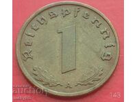 1 pfennig 1939 "A" - Γερμανία